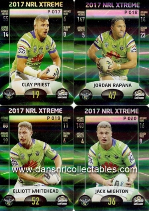 2017 nrl extreme parallel card0005