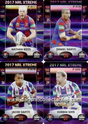 2017 nrl extreme parallel card0018