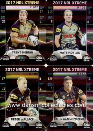 2017 nrl extreme parallel card0024