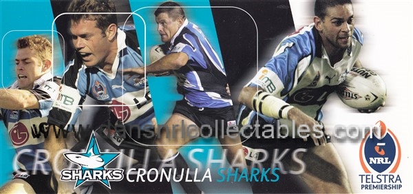 ✺New✺ 2003 CRONULLA SHARKS NRL Card GREG BIRD Daily Telegraph