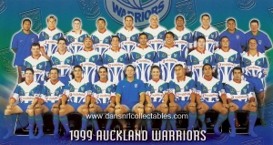 1995 DB Bitter Auckland Warriors Signature Series Collectors Group