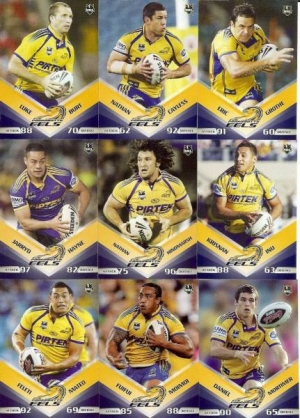 Parramatta Eels Cards 2010