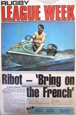 1980 tigers souths wright ribot rugby roosters laurie pearce bring league french november special week